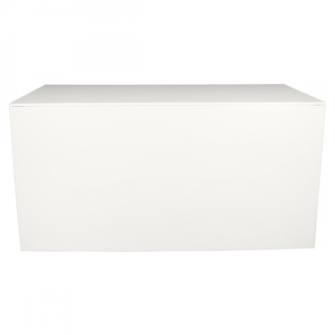 Buffet Universalis Simili cuir blanc