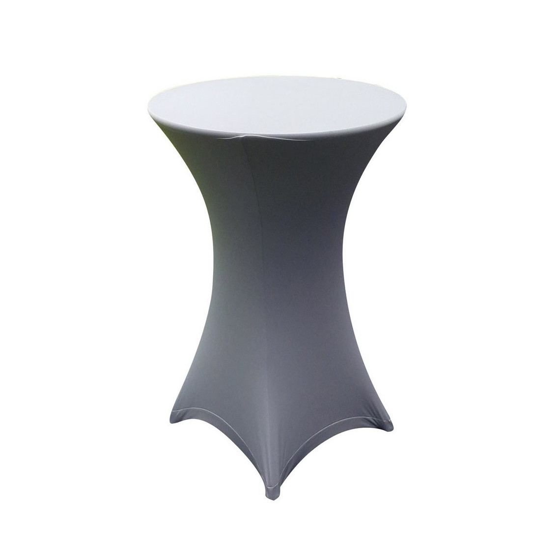 Chaussette pour mange-debout rond grise