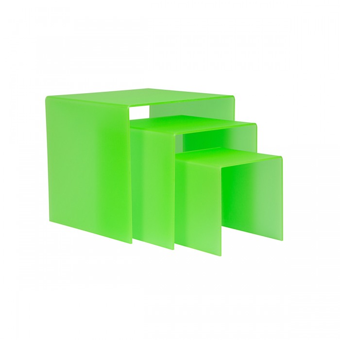 Kit gigogne plexi Dita green (3 éléments)