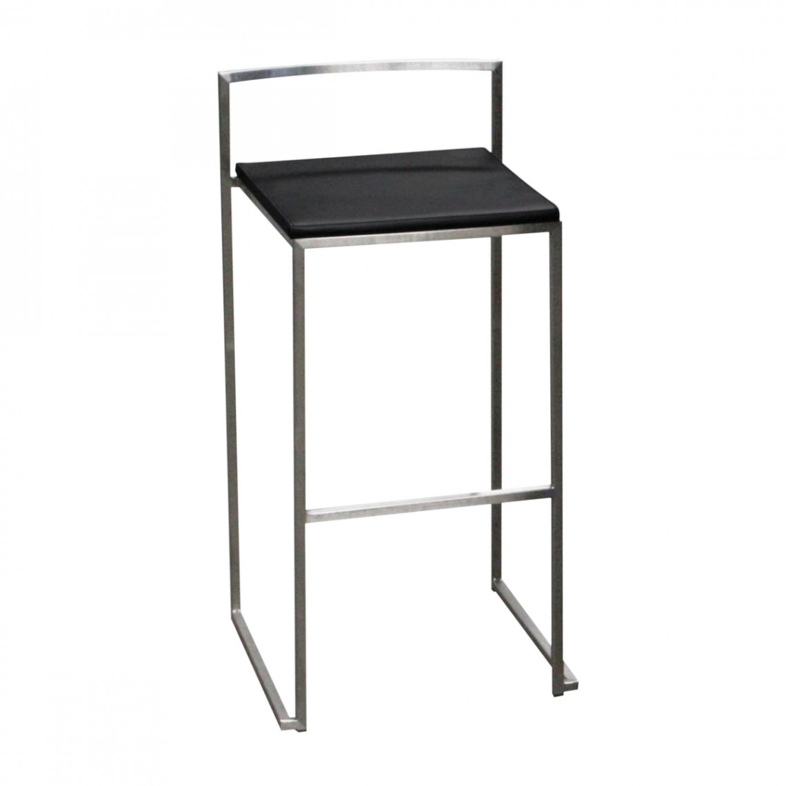 Tabouret City en inox (assise à choisir en plus)