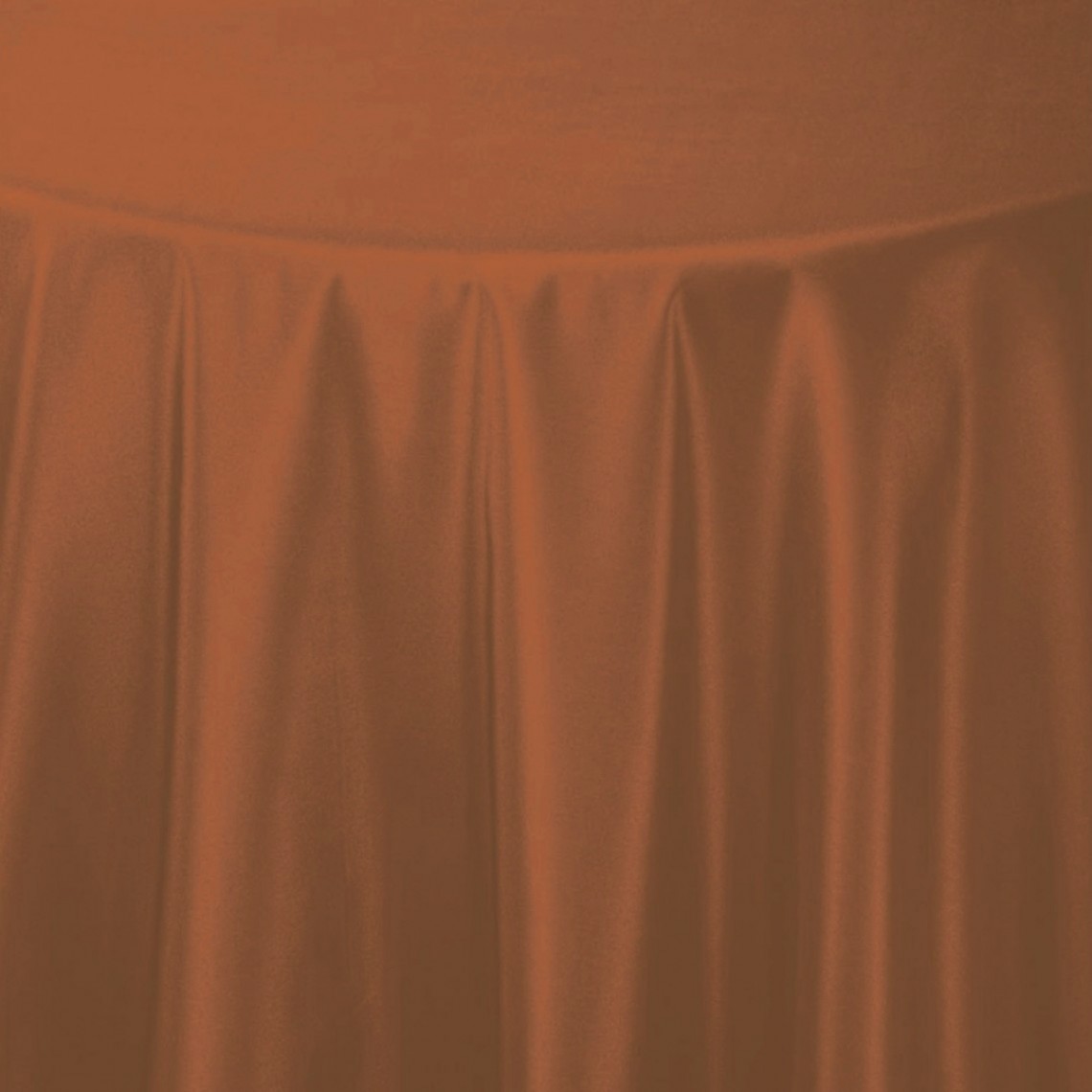 Chemin de table Taffetas bronze