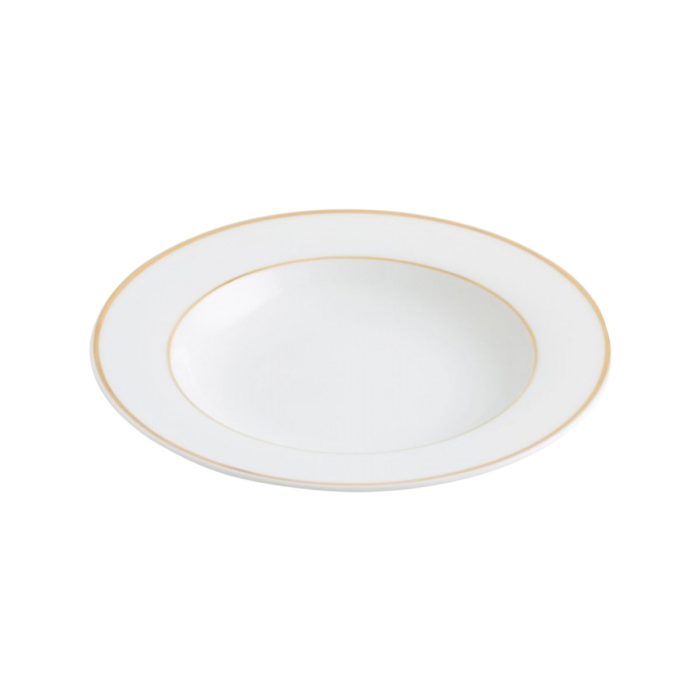 Location assiette creuse Filet Or (Ø23)