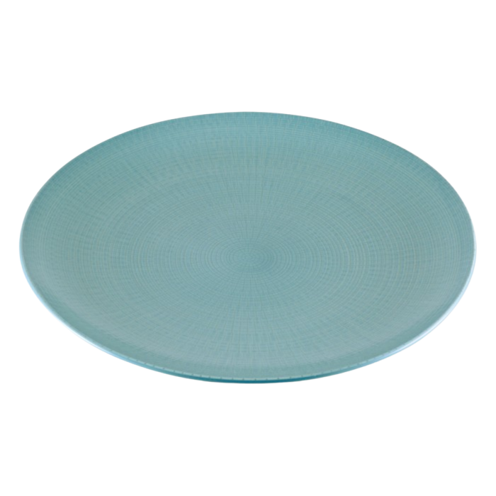 Location assiette présentation Tango bleue (Ø31)