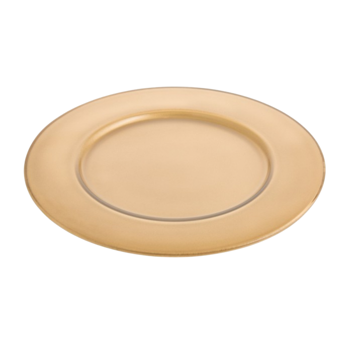 Location assiette présentation Cascade or (Ø32)