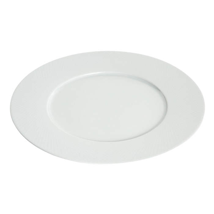 Location assiette présentation Graphic blanche (Ø32)