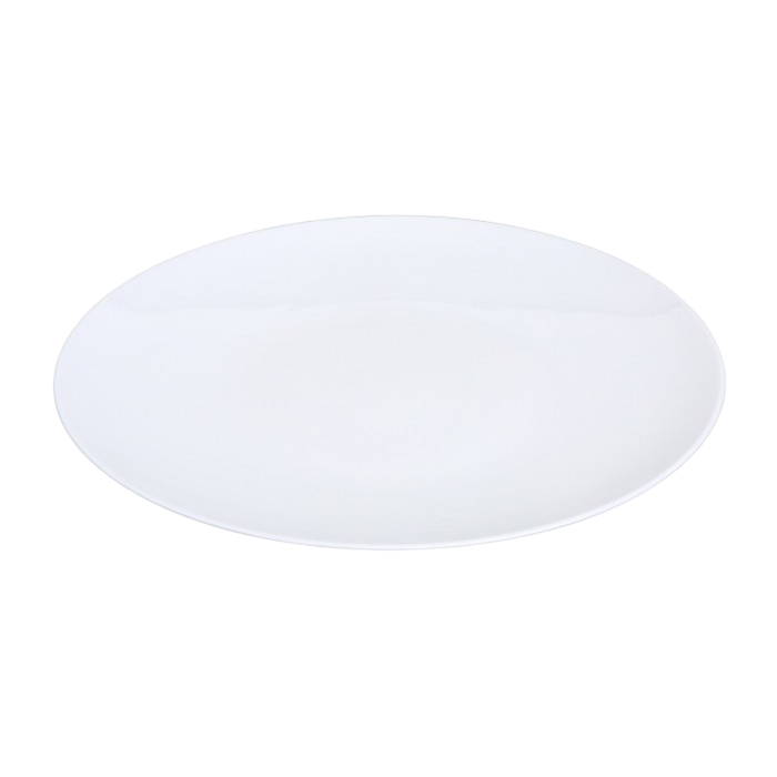 Location assiette présentation Boléro blanche (Ø31,5)