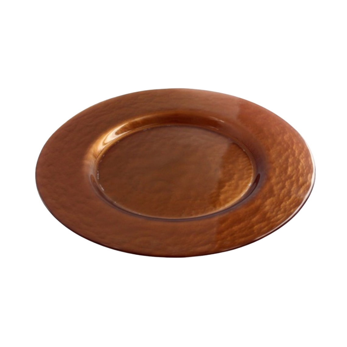 Location assiette cocktail Galaxie opaque cuivre (Ø34)