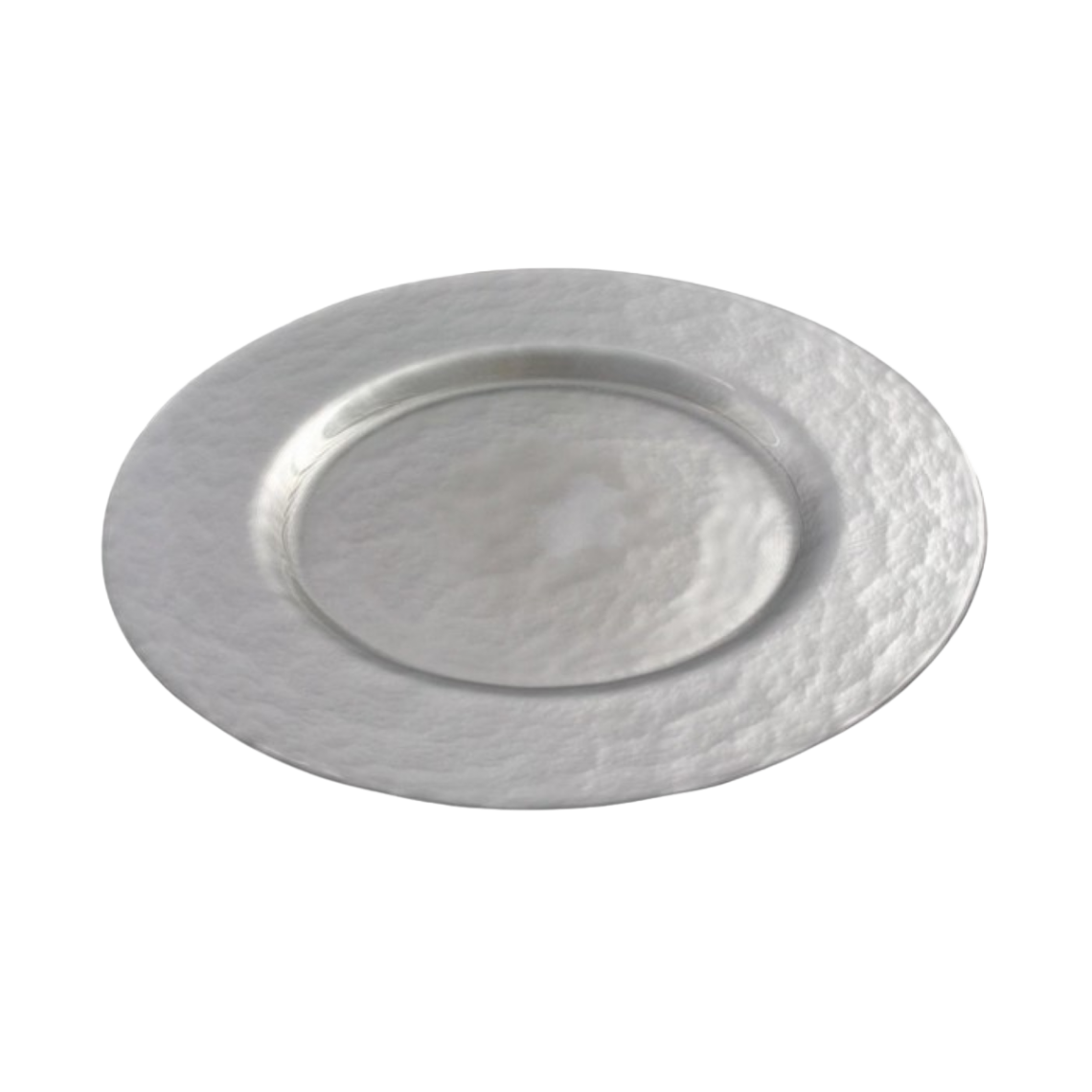 Location assiette cocktail Galaxie opaque argent (Ø34)