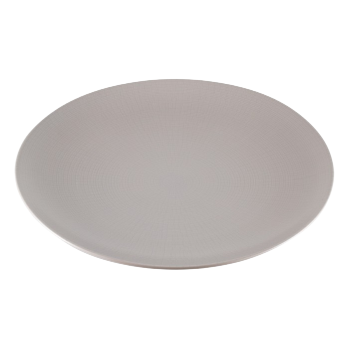 Location assiette présentation Tango taupe (Ø31)