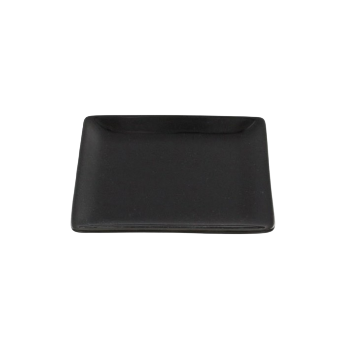 Location assiette à pain Tokyo noire (12 x 12 cm)