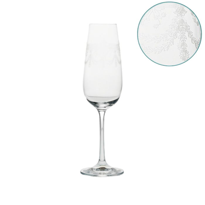 Location flûte champagne ciselée Orféo (26 cl)