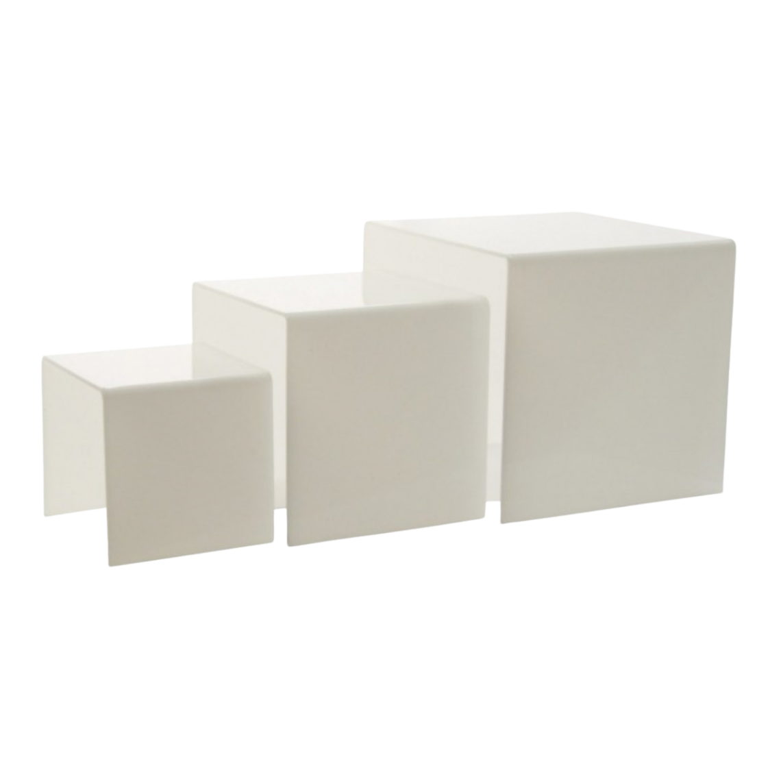 Location kit gigogne plexi Dita blanc (3 éléments)