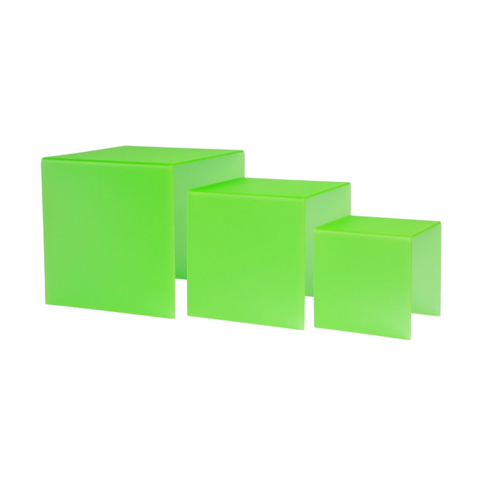 Location kit gigogne plexi Dita green (3 éléments)