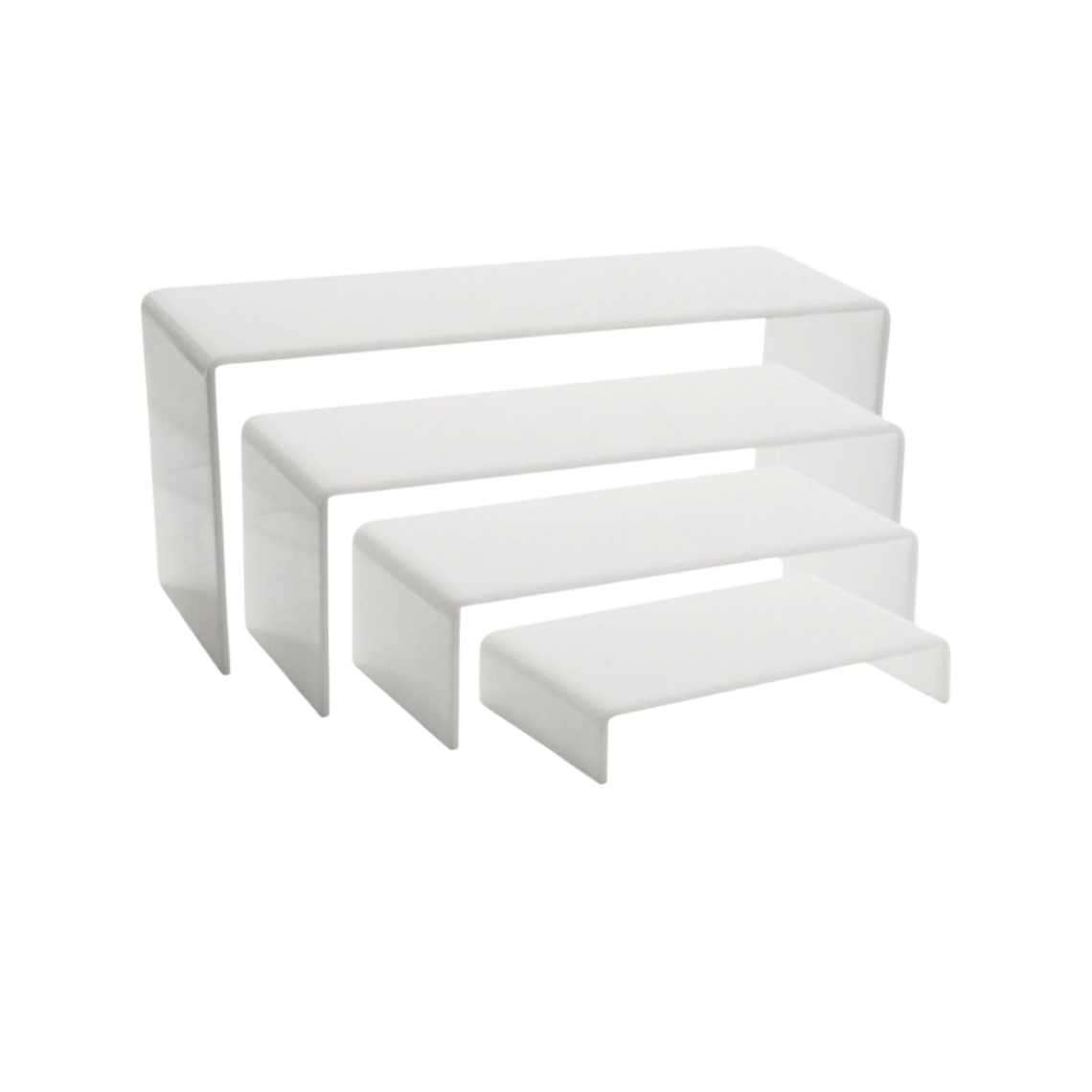 Location kit gigogne plexi Eva blanc (4 éléments)