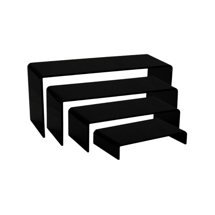 Location kit gigogne plexi Eva noir (4 éléments)