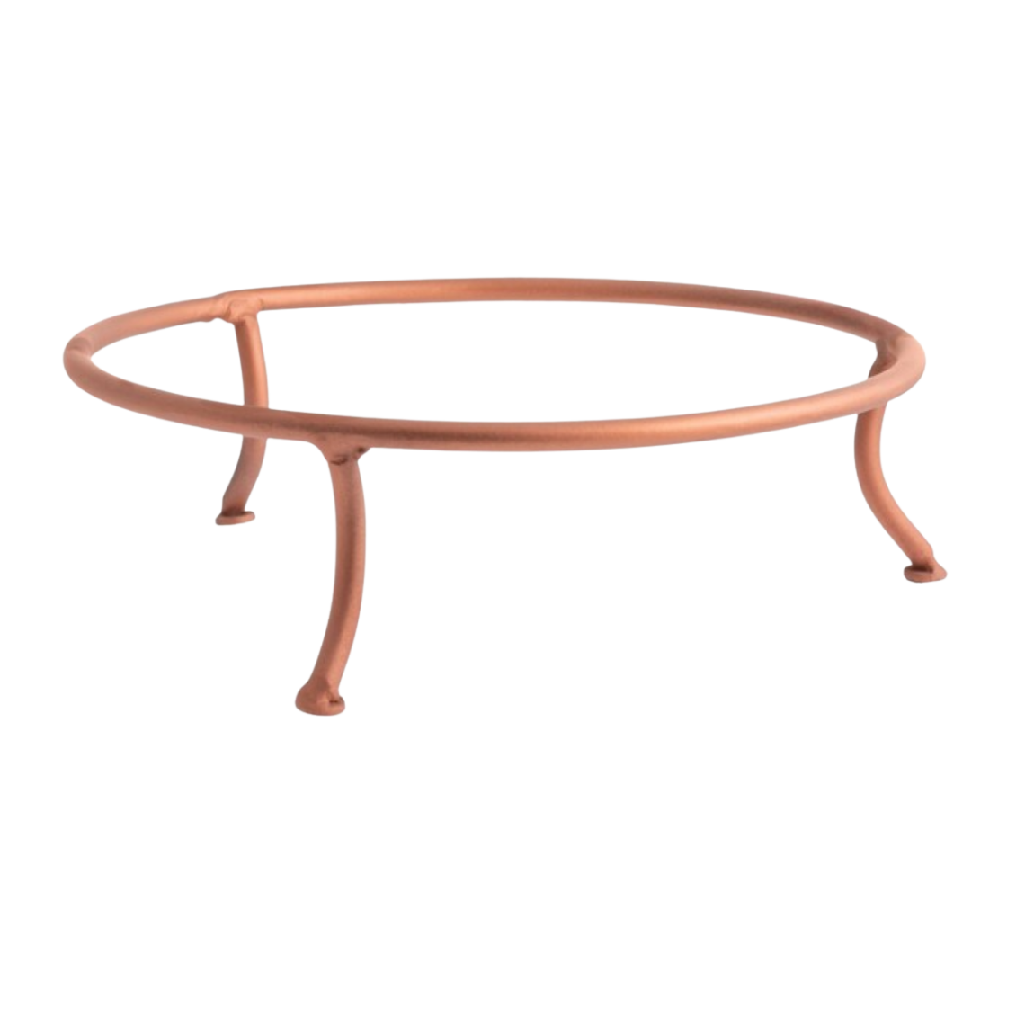 Location réhausse fer forgé ronde cuivre (H7,5)