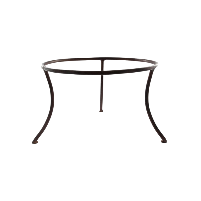 Location réhausse fer forgé ronde rouille (H15,5)