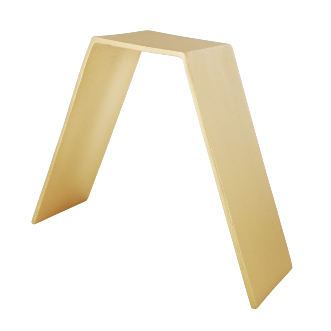 Location réhausse V aluminium or (H15)