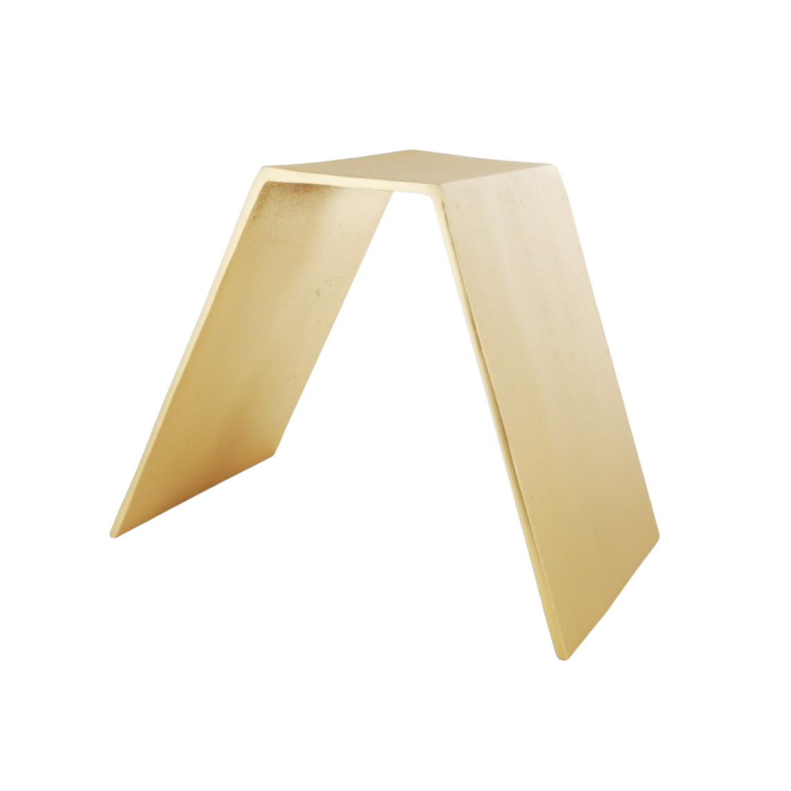 Location réhausse V aluminium or (H8)