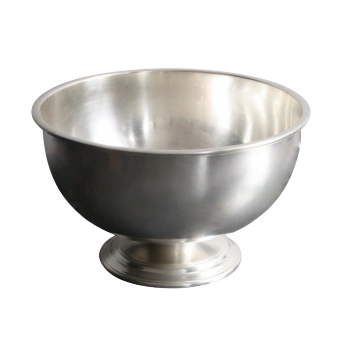 Location bol à punch argent (19 l)