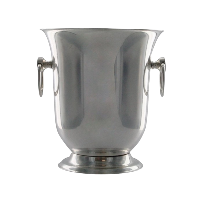 Location seau à champagne argent