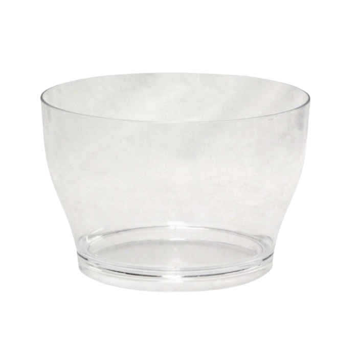 location vasque/bol à punch ovale plexi