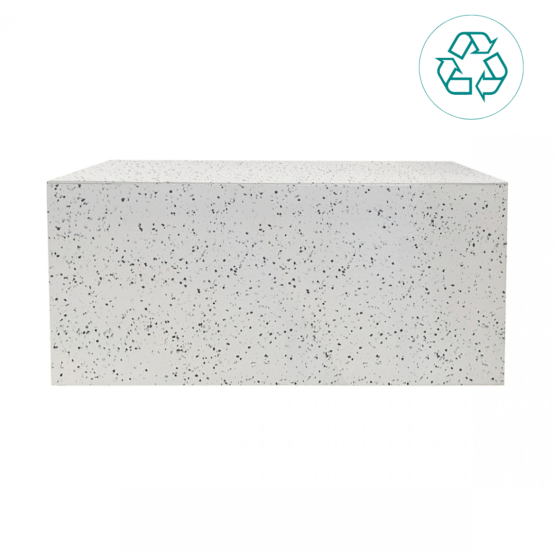 Buffet Nova en plastique recyclé - blanc