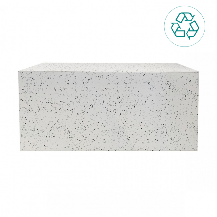 Buffet Nova en plastique recyclé - blanc