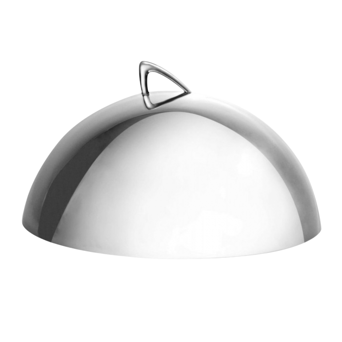 Location cloche assiette inox  Fenice (Ø24)