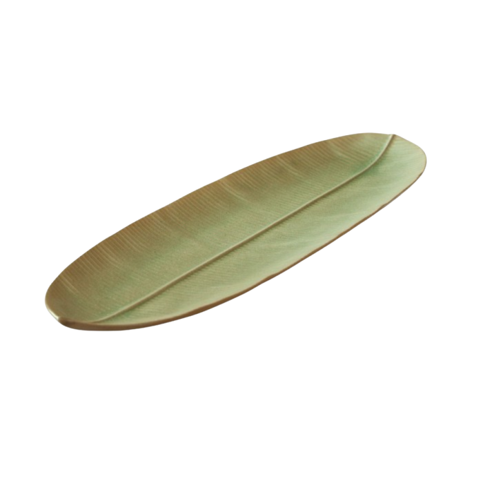 Location plat feuille Aloha (52 x 16 cm)