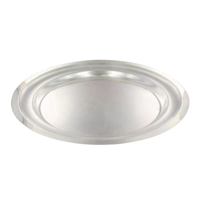 Location plat rond argent (Ø35)