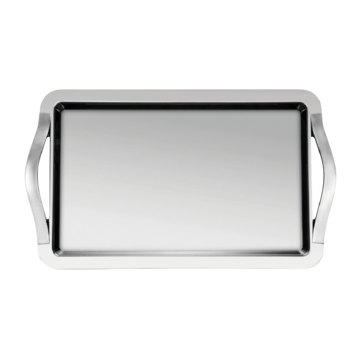 Location plateau à anses inox Prestige (60 x 40 cm)