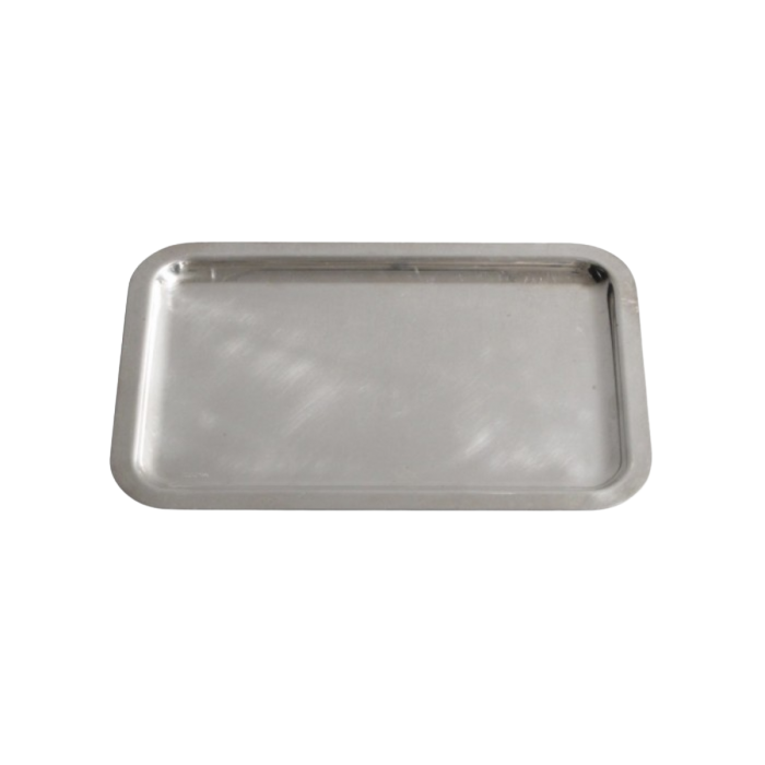 Location plateau argent angles arrondis (39 x 26 cm)