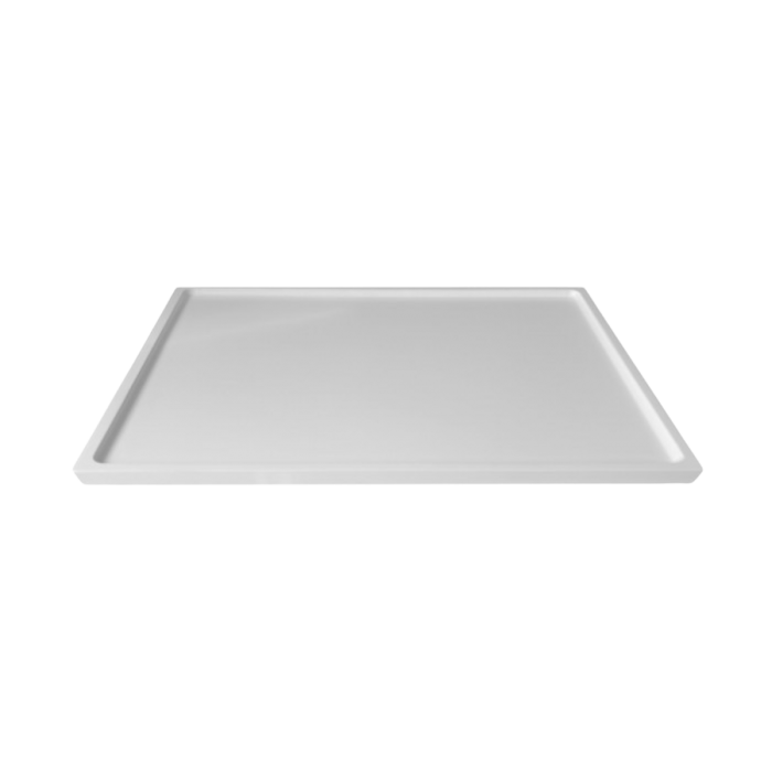 Location plateau blanc en bambou Nature (30 x 40 cm)