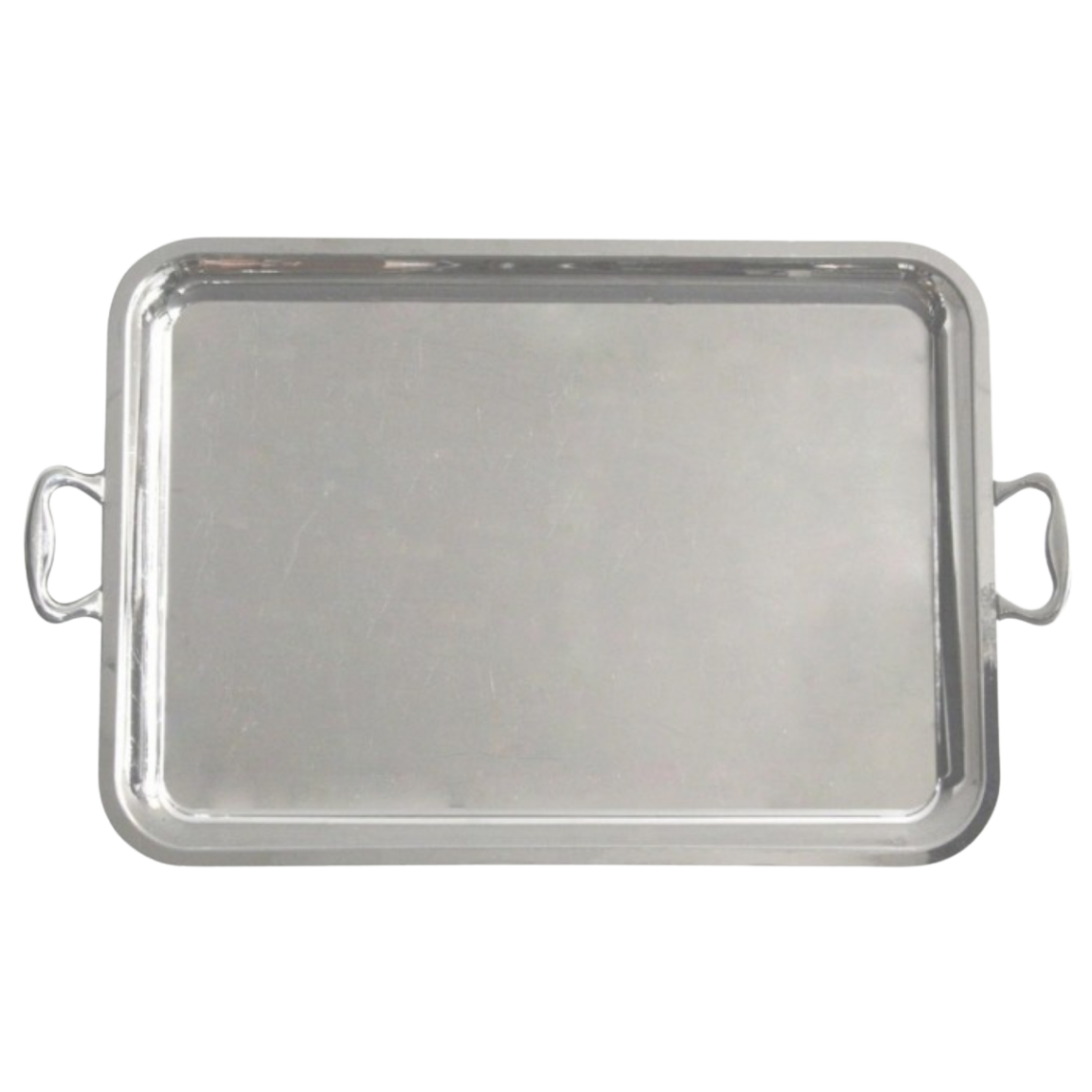 Location plateau de service à anses inox (90 x 55 cm)
