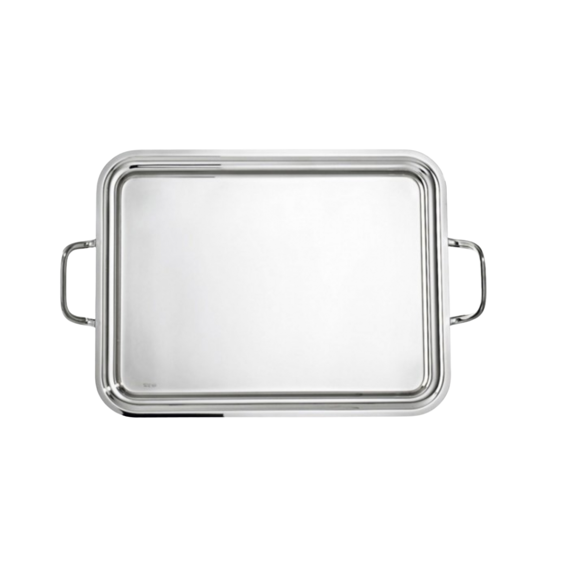 Location plateau de service avec anses inox (62 x 47 cm)