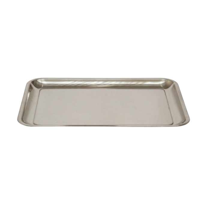 Location plateau inox angles arrondis (40 x 30 cm)