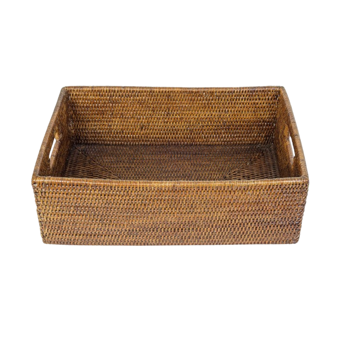 Location corbeille rectangulaire en rotin Safari (46 x 31 cm)