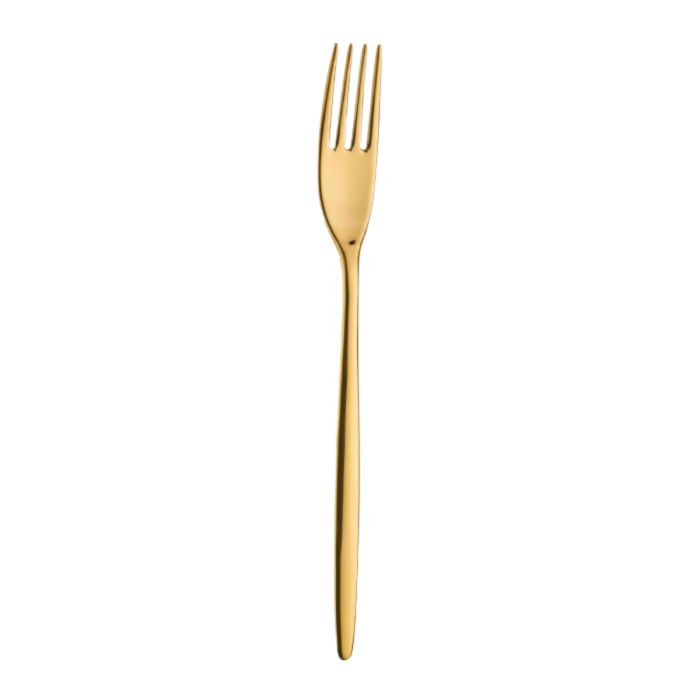 Location fourchette de table inox Gold
