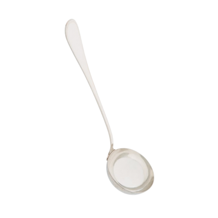 Location louche à potage argent