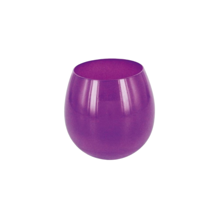 Location verrine Sphère violet opaque (15 cl)
