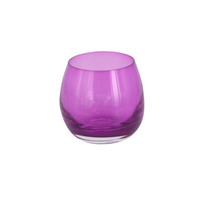 Location verrine Sphère violet translucide (15 cl)