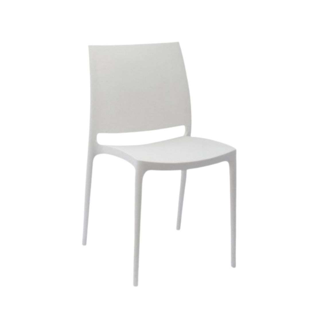 Location chaise Paloma - blanc