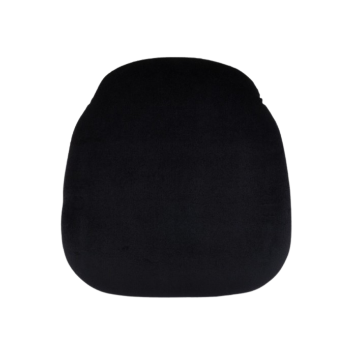 Location assise velours (M1) noire (pour chaises Napoléon III et Scala)