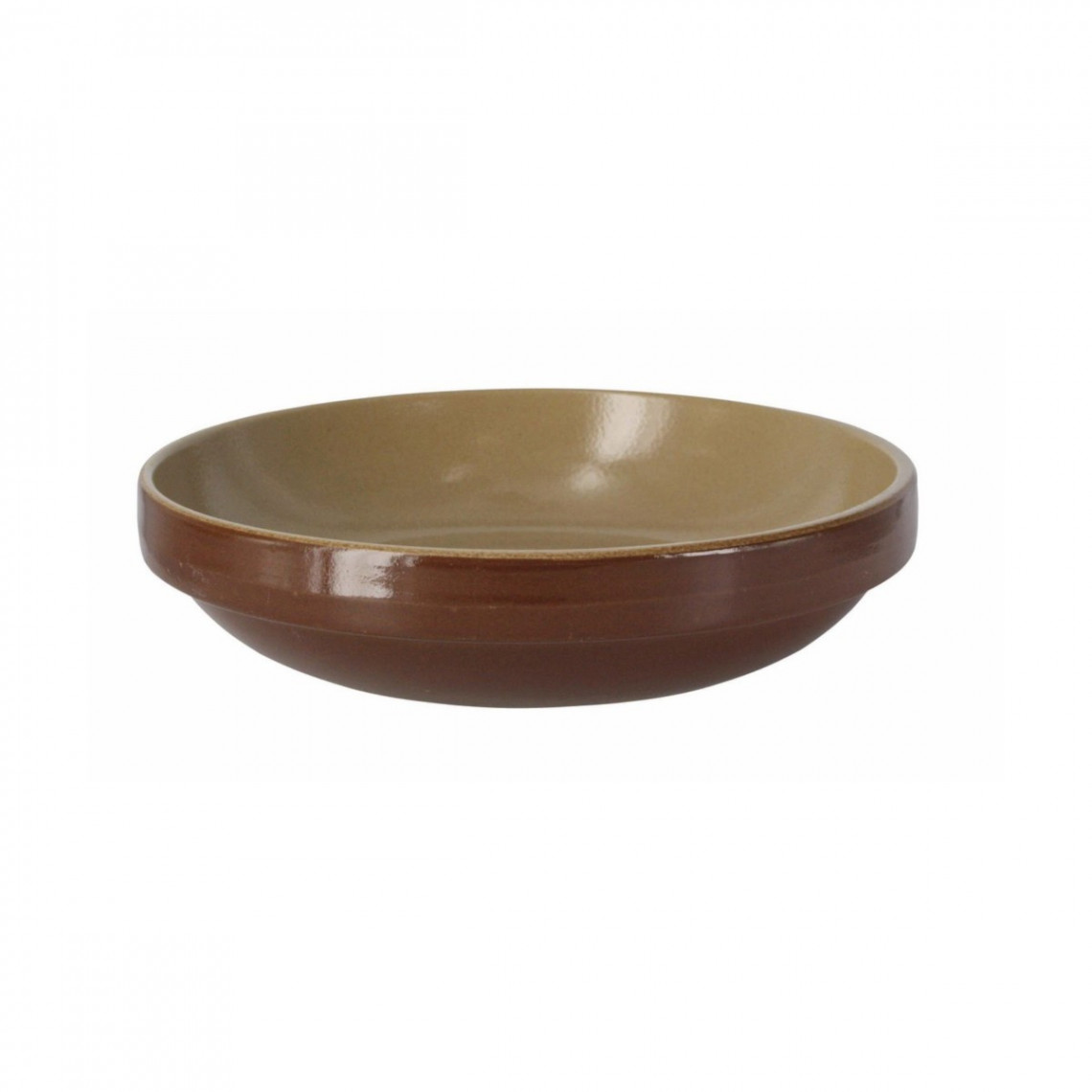 Assiette à jarret en grès