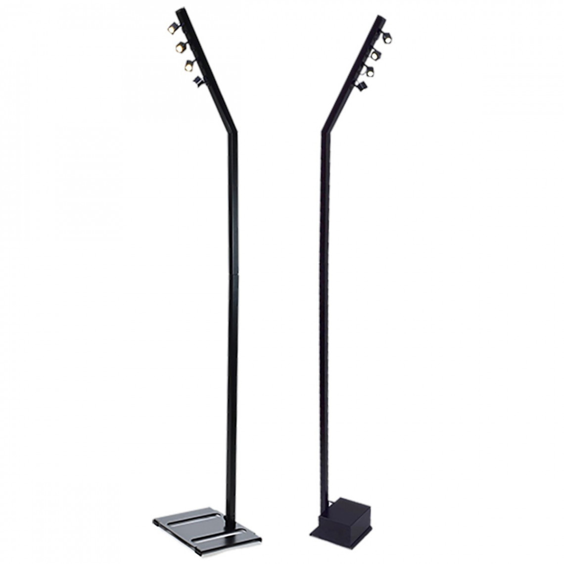 Lot de 2 luminaires Tecnopar sur batterie noirs