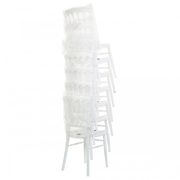 Chaise Napoléon III blanche (assise à choisir en plus)